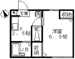 アーバンハウス【1階】の間取り