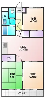 エンゼルハイムII【3階】の間取り