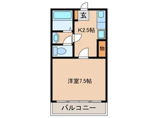 松口ビル【3階】の間取り