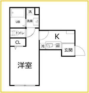 DEN新子安【3階】の間取り