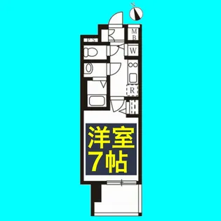 メインステージ名古屋ノースマーク【3階】の間取り