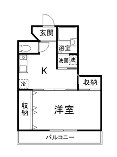 メゾンTMI【2階】の間取り