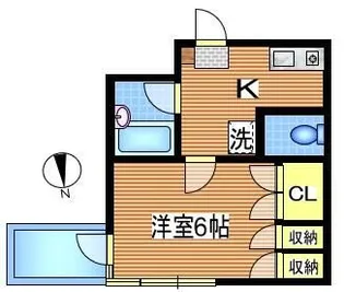 高橋ビル【4階】の間取り