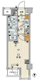 東京都新宿区榎町【マンション】の間取り