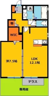 アピオン A【1階】の間取り