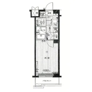 ルーブル神楽坂弐番館【5階】の間取り