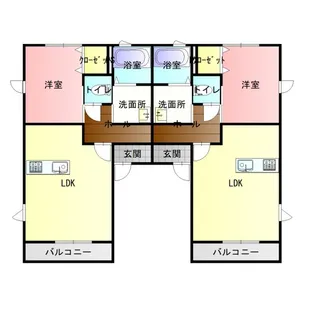 Rise SYOUYOU【1階】の間取り