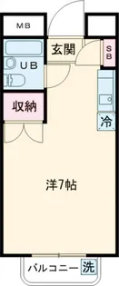 東京都日野市高幡【マンション】の間取り