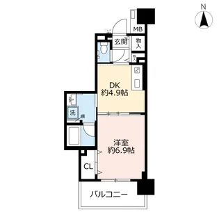 愛知県名古屋市西区又穂町2【マンション】の間取り