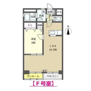 ベルグランデ【4階】の間取り