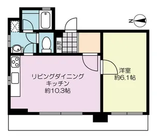 アクシーズグランデ三ノ輪【7階】の間取り