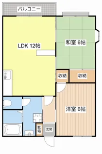 滋賀県守山市吉身5【アパート】の間取り