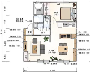 アイタウン本庄【2階】の間取り