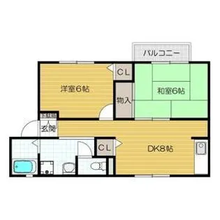 ウインディ・彩II【2階】の間取り