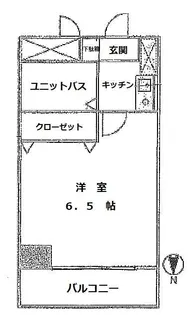バンブーベル幸【3階】の間取り