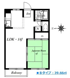 埼玉県所沢市西所沢1【マンション】の間取り