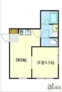 東京都東村山市本町1【アパート】の間取り