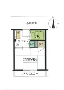 希望恵ハイツ【2階】の間取り