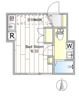 テラスハウス・深沢7丁目【1階】の間取り