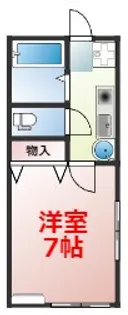 eスタイリオ小田原【2階】の間取り