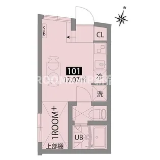 東京都世田谷区梅丘2【アパート】の間取り