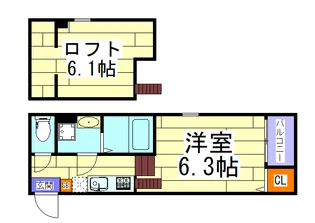 Levante【1階】の間取り