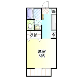サンコート宮田 B棟【1階】の間取り