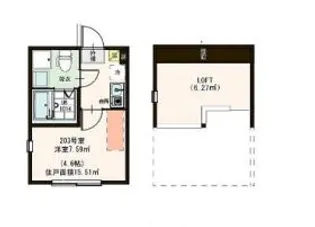 GOLD板橋【2階】の間取り