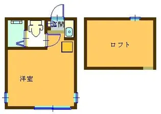ユナイト反町モナリザ【2階】の間取り