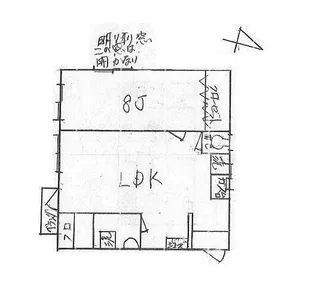 ビクトリアマンション【4階】の間取り