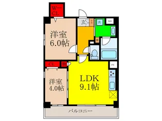 Loire F【2階】の間取り