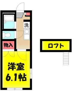 フローラル・ヴィラ【2階】の間取り