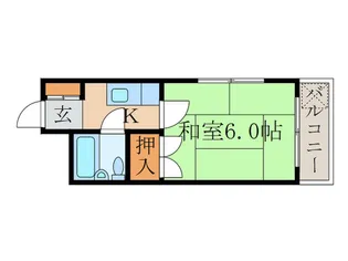 吉川ハイツ【3階】の間取り