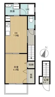 FLEUVE【2階】の間取り