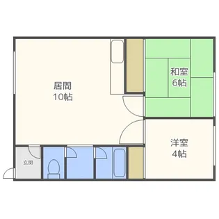 ブルヴァール24【3階】の間取り