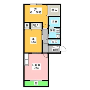 オラシオン【2階】の間取り