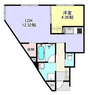 グランツリー貝沢II【1階】の間取り