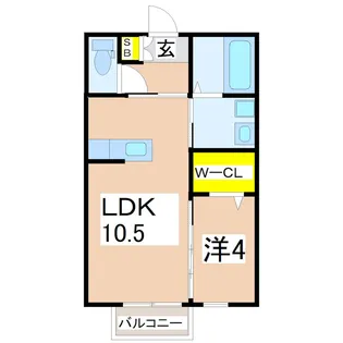 Raptor B【2階】の間取り