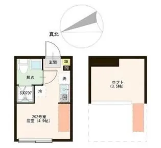 Urban Terrace ときわ台【2階】の間取り