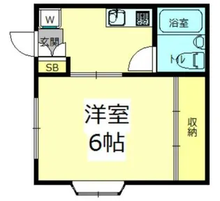 ハウスコスモスパーク【2階】の間取り