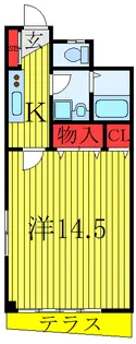 陶石ハウス【1階】の間取り