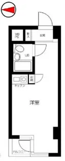 ライオンズプラザ新宿【3階】の間取り