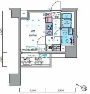 GENOVIA青砥skygarden【1階】の間取り