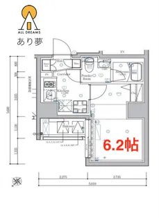 SYFORME YOKOHAMA-HIRANUMABASHI【3階】の間取り