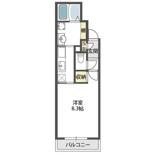 Aqua Stone【1階】の間取り