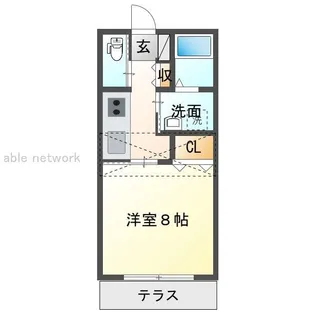 CRAMMER’S(クレイマーズ)860【1階】の間取り