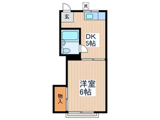 KHOUSE門脇荘【2階】の間取り