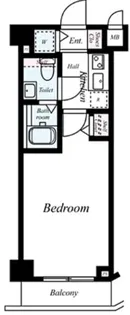 グリフィン・南蒲田アクトシティ【6階】の間取り