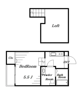 EPO園生メゾン【1階】の間取り