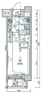 メインステージ森下駅前【7階】の間取り